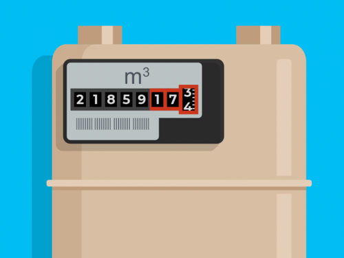 Digital metric meter