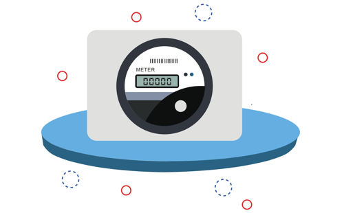 how do solar panels work: Using a net meter