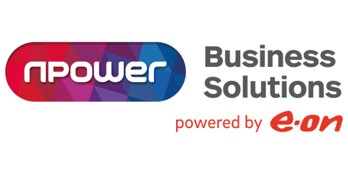npower Business Solutions, Powered by E.On logo