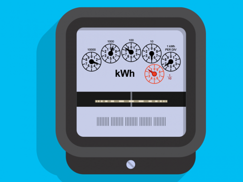 Mechanical dial meter